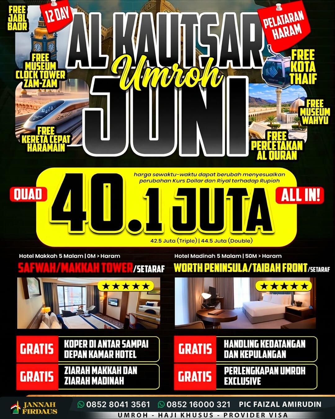 Harga Umroh Juni 2027 11 umroh bulan juni 2027 alkautsar