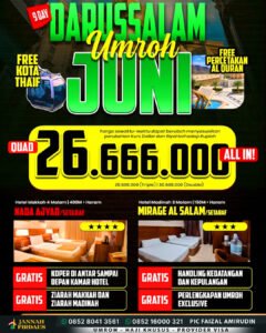 umroh bulan juni 2027 darussalam