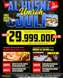 umroh juli 2027 alhusna