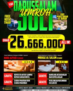 umroh juli 2027 darussalam